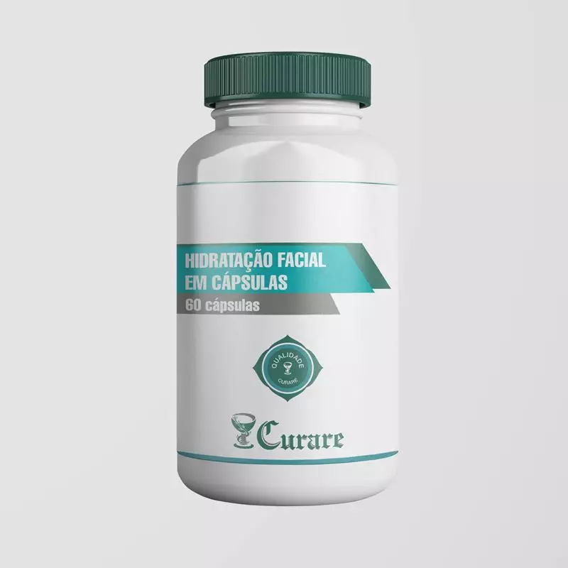 Hidratacao Facial em Cápsulas Curare - 510 mg - 60 doses