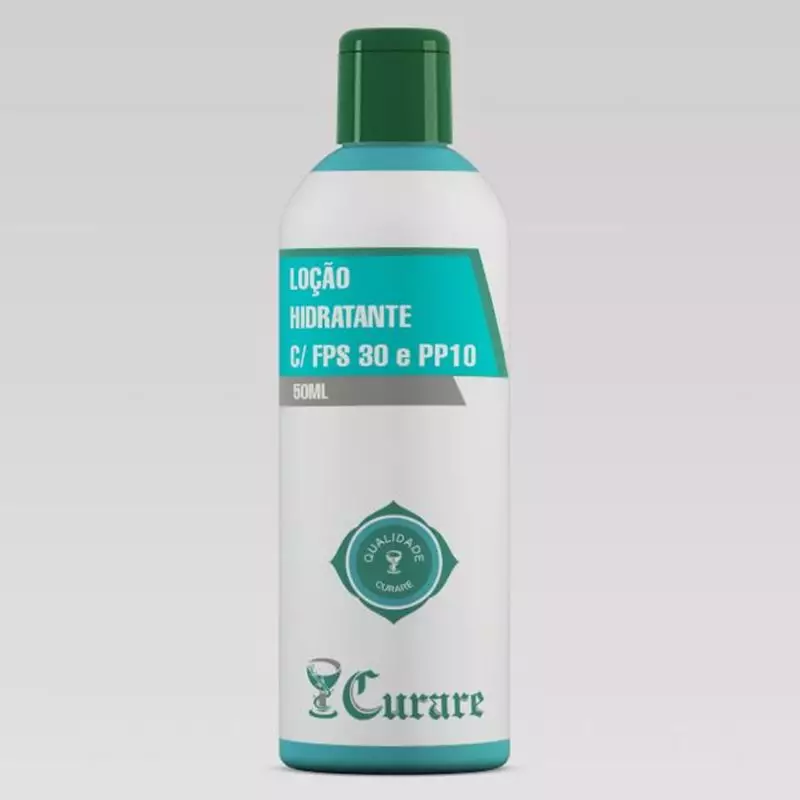 Loção Hidratante c/ FPS 30 e PPD10 Curare -  50ml