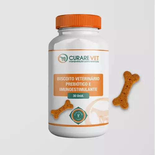 Biscoito Veterinário Prebiótico e Imunoestimulante - 30 unidades Biscoito Veterinário Prebiótico e Imunoestimulante - 30 unidades