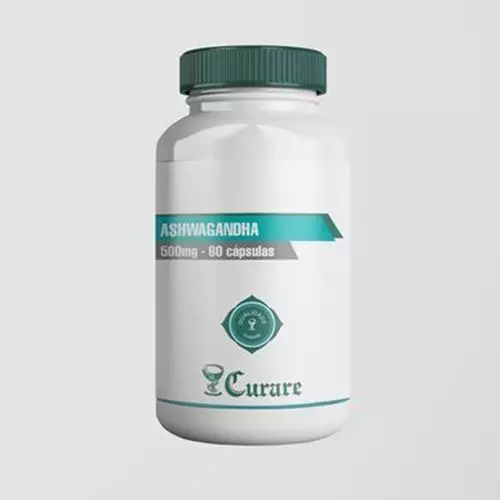 Ashwagandha 500mg - 60 cápsulas