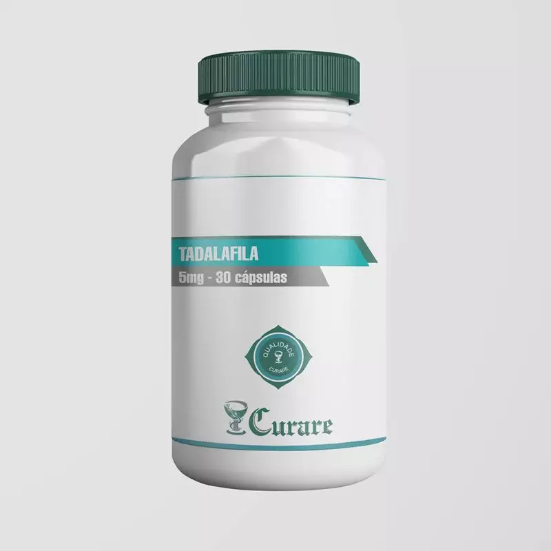 Tadalafila 5mg - 30 cápsulas