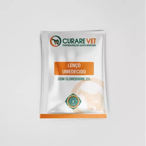 Lenço Umedecido CurareVet com Clorexidine 2% - 10 un