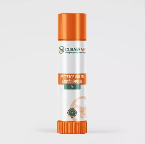Protetor Solar CurareVet Bastão FPS 50 - 4g