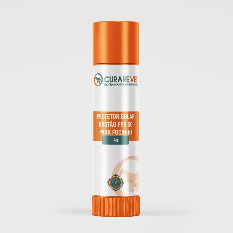 Protetor Solar CurareVet FPS 50 p/ Focinho - 4g