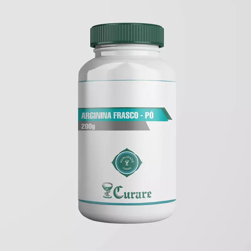 Arginina Frasco de 200g - Pó