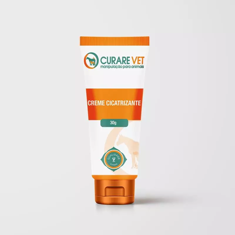 Creme Cicatrizante Veterinário (Portaria 344 - Receita Branca em Duas Vias) - 30g