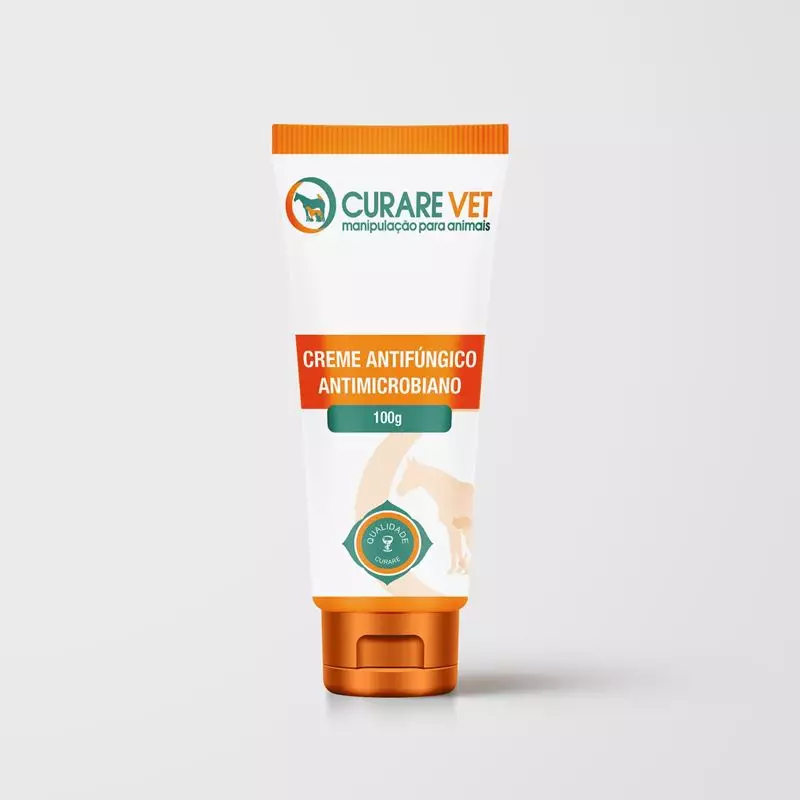 Creme Antifúngico/Antimicrobiano - 100g ( Receita Branca em Duas Vias - Portaria 344)