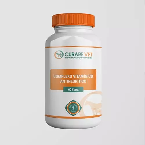 Complexo Vitamínico Antineurítico(Protetor dos Nervos Periféricos) CurareVet - 60 cáps Complexo Vitamínico Antineurítico(Protetor dos Nervos Periféricos) CurareVet - 60 cáps