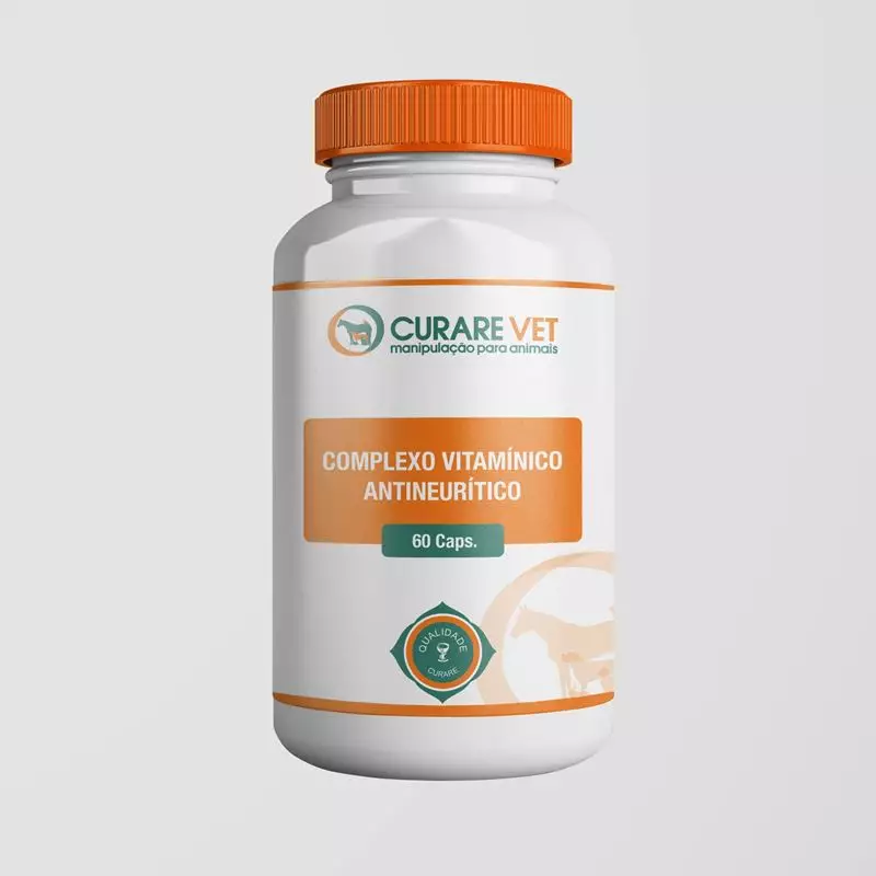 Complexo Vitamínico Antineurítico(Protetor dos Nervos Periféricos) CurareVet - 60 cáps
