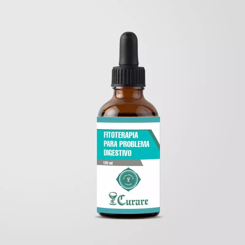Fitoterapia p/ Problemas Digestivos Curare - 100ml