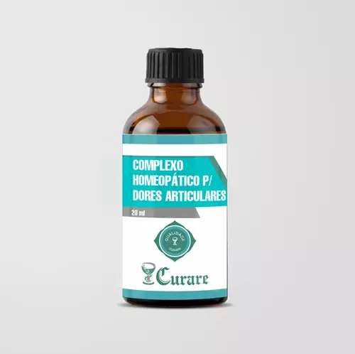 Complexo Homeopático p/ Dores Articulares Curare - 15 g Complexo Homeopático p/ Dores Articulares Curare - 15 g