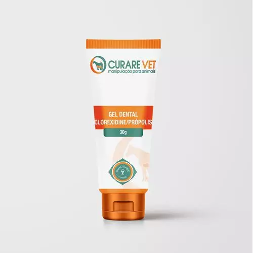 Gel Dental Clorexidine/Própolis CurareVet - 30g