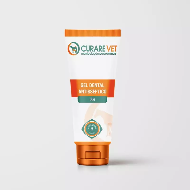 Gel Dental Antisseptico CurareVet - 30g