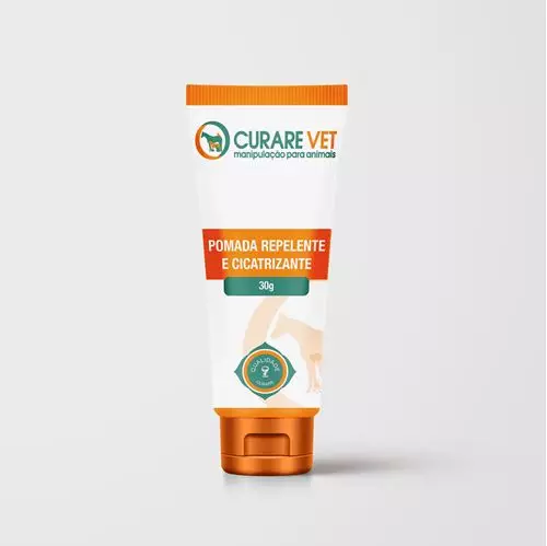 Pomada Repelente e Cicatrizante CurareVet - 30g