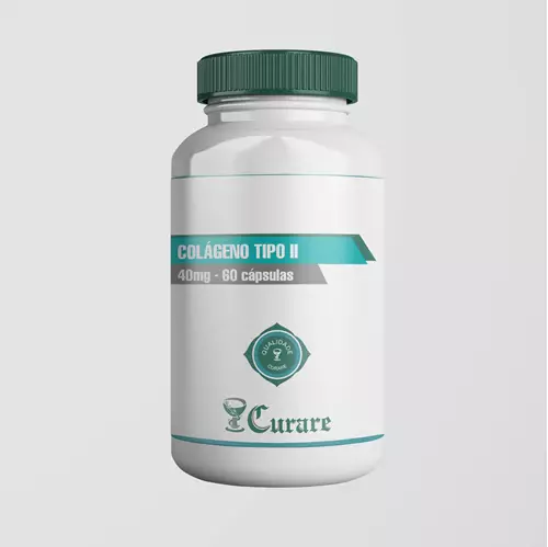 Colágeno Tipo ll - 40mg - 60 cápsulas