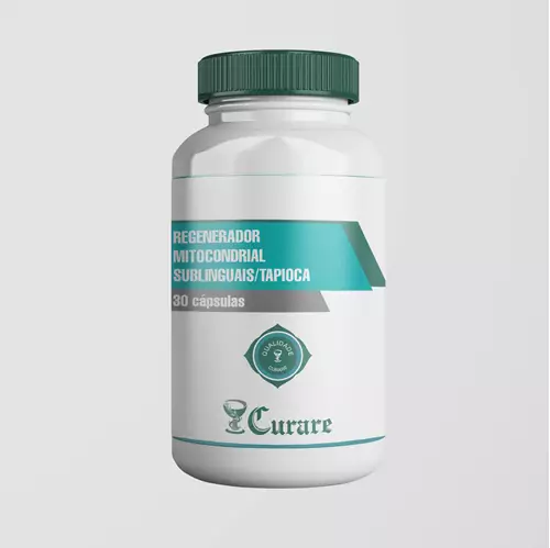 Regenerador Mitocondrial Curare - 30 cápsulas sublinguais/tapioca Regenerador Mitocondrial Curare - 30 cápsulas sublinguais/tapioca