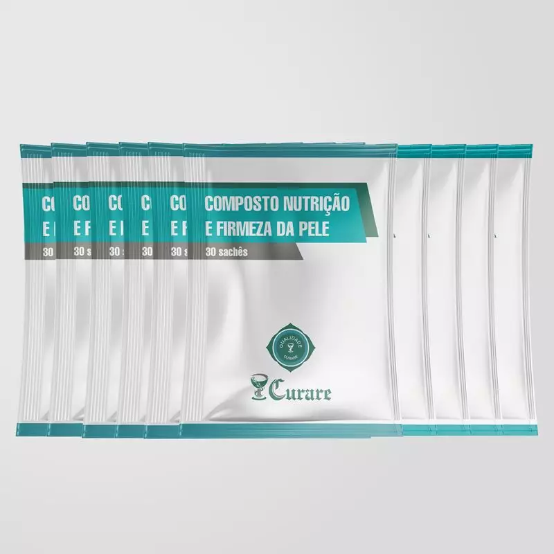 Composto Nutrição e Firmeza da Pele Curare - 30 sachês