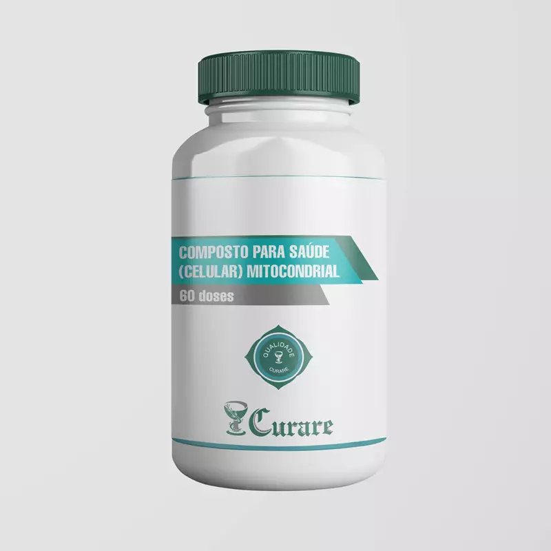 Composto p/ Saúde (Celular) Mitocondrial Curare - 60 doses