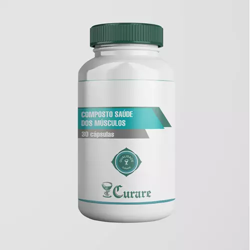Composto Saúde Dos Músculos Curare - 30 cápsulas