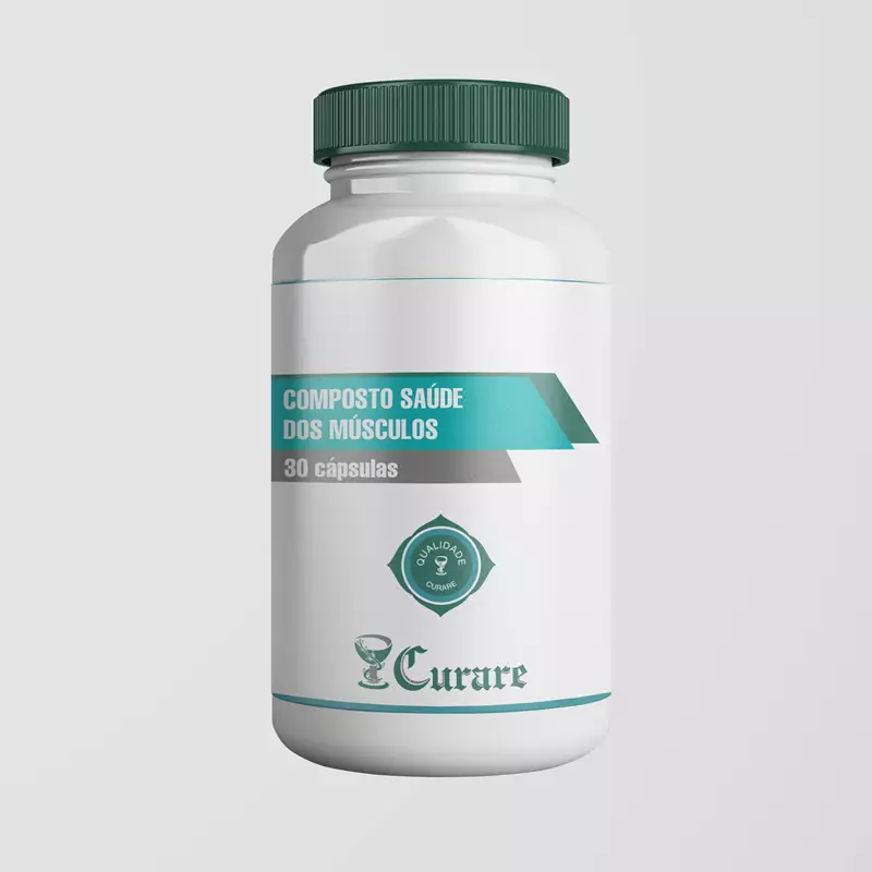 Composto Saúde Dos Músculos Curare - 30 cápsulas