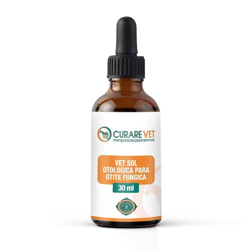 Sol.Otológica Otite Fúngica (cães) CurareVet - 30ml