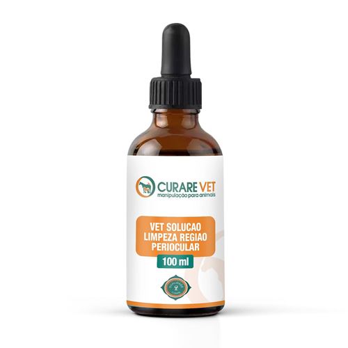 Solução Limpeza Região Periocular CurareVet - 100ml