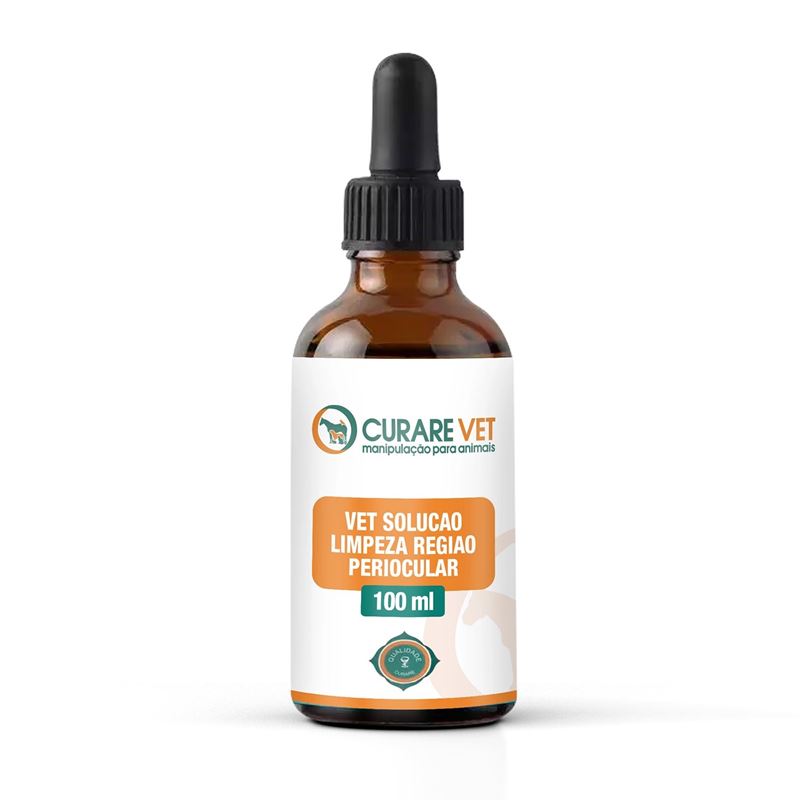 Solução Limpeza Região Periocular CurareVet - 100ml