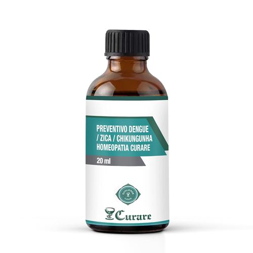 Preventivo Dengue/Zica/Chikungunha Homeopatia Curare  - 20ml