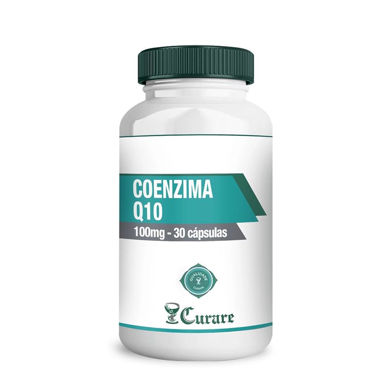 Coenzima Q10 100mg Curare - 30 doses (cápsulas)