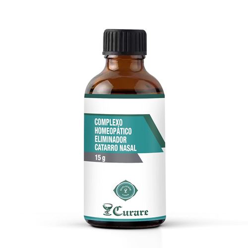Complexo Homeopático Curare p/ Catarro Nasal - 15g