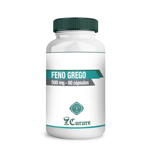 Feno Grego 500mg Curare -  60 cápsulas