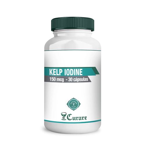  Kelp Iodine 150mcg Curare - 30 cápsulas