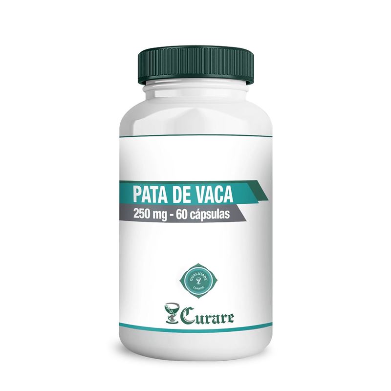 Pata de Vaca 250mg Curare - 60 cápsulas