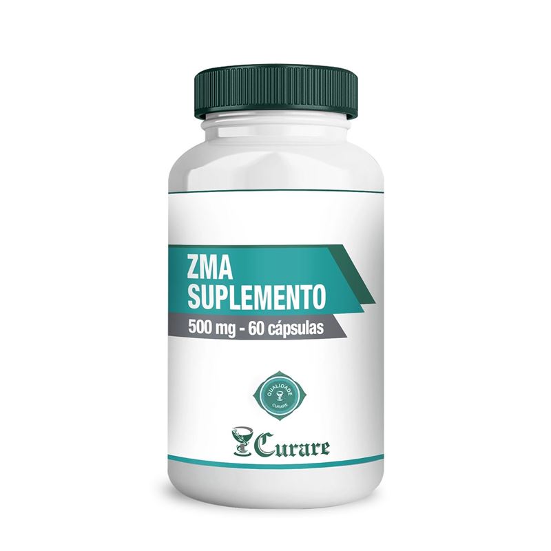 ZMA  Suplemento 500mg Curare -  60 cápsulas