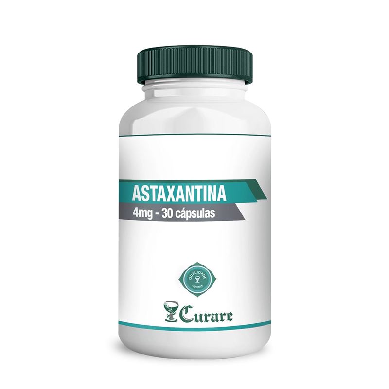 Astaxantina 4mg Curare - 30 cápsulas