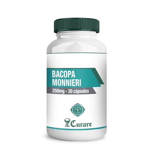 Bacopa monnieri 250mg Curare -  30 cápsulas