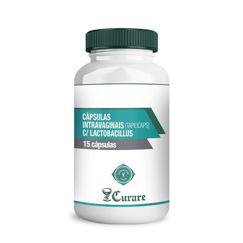 Cápsulas Intravaginais (Tapiocaps) c/ Lactobacillus Curare - 15 cápsulas Cápsulas Intravaginais (Tapiocaps) c/ Lactobacillus Curare - 15 cápsulas