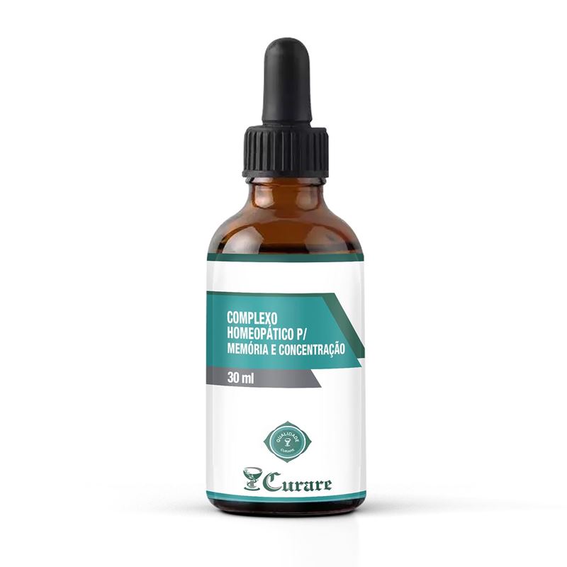 Complexo Homeopático p/ Memória e Concentração Curare - 30ml 