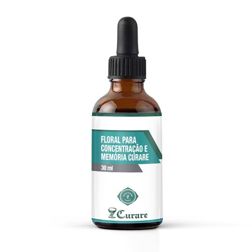 Floral para Concentração e Memória Curare - 30ml