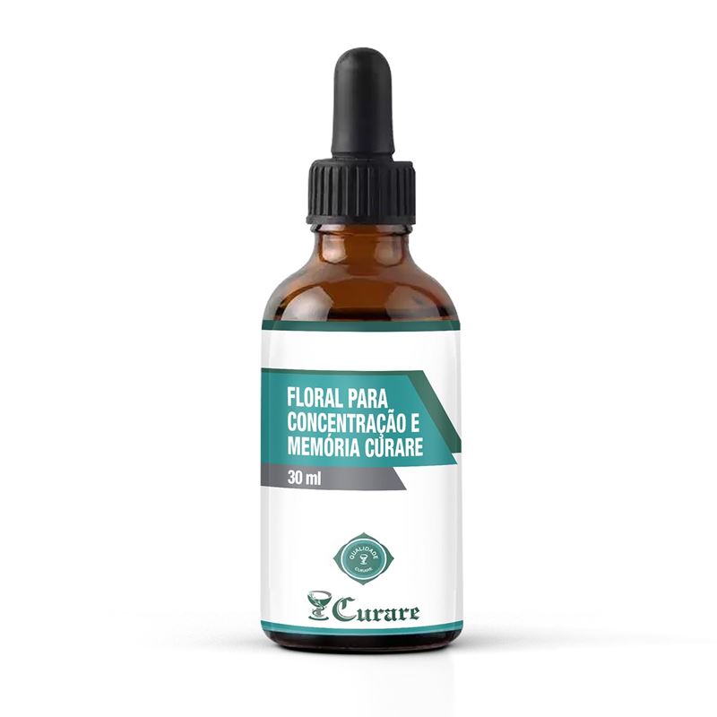 Floral para Concentração e Memória Curare - 30ml