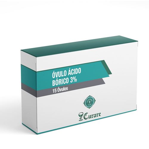 Óvulo Ácido Bórico 3% - 15 óvulos