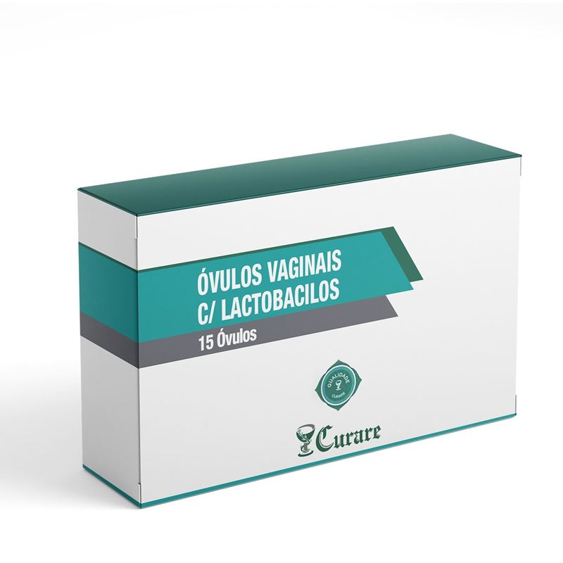 Óvulos Vaginais c/ Lactobacilos Curare - 15 unidades