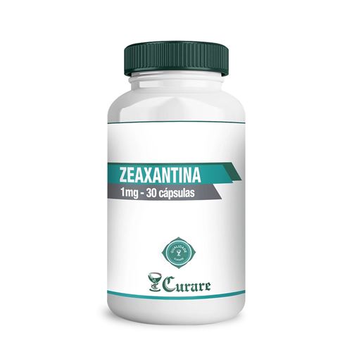 Zeaxantina 1mg Curare - 30 cápsulas