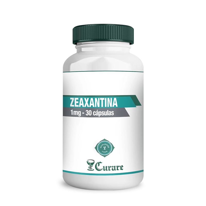 Zeaxantina 1mg Curare - 30 cápsulas