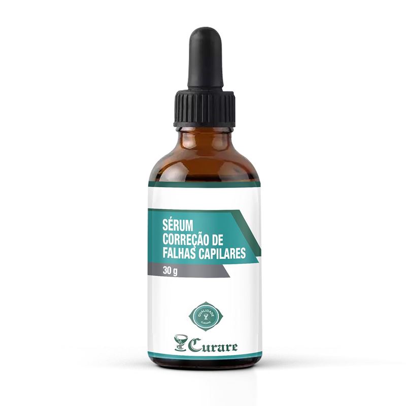Serum Correção de Falhas Capilares Curare - 30ml