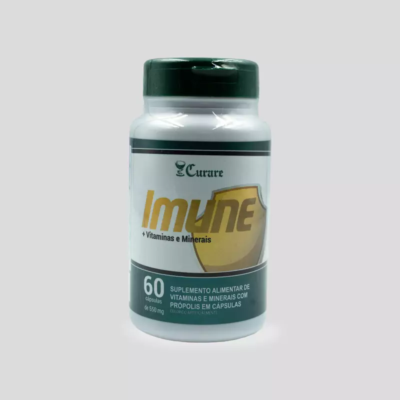 Complexo Imune + Vitaminas e Minerais - 60 cápsulas