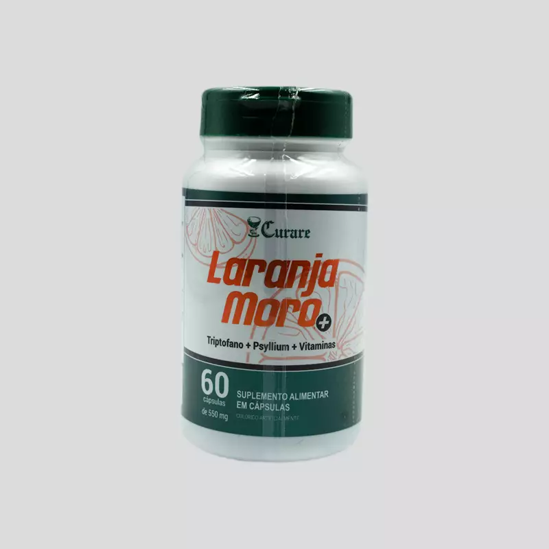 Laranja Moro + Curare - 60 cápsulas