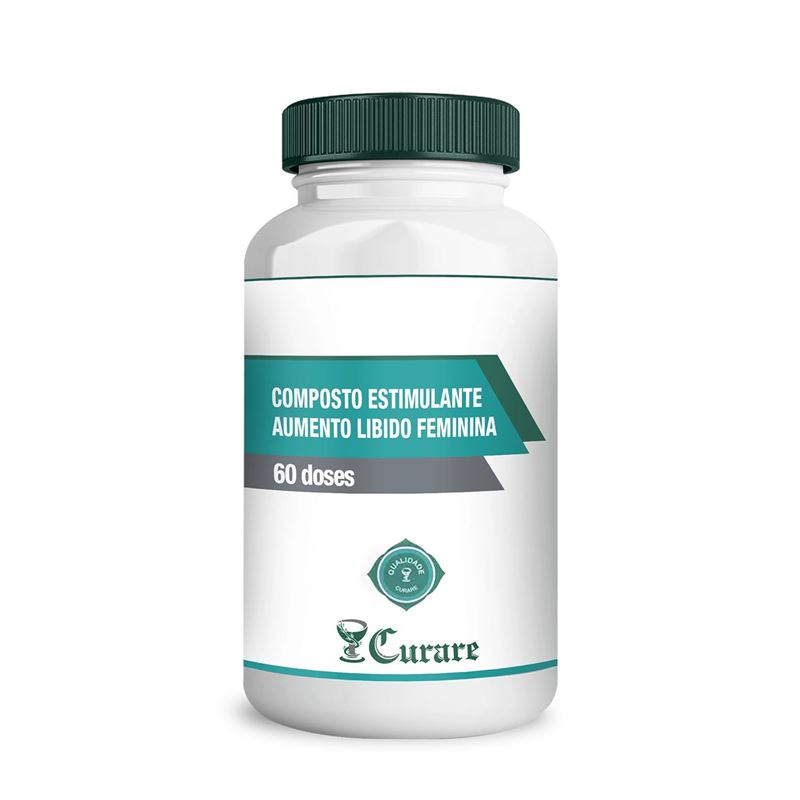 Composto Estimulante Aumento Libido Feminina(Damilib+Ashwagandha)- 60 doses