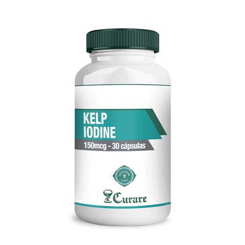 Kelp Iodine 150mcg Curare - 30 Cápsulas