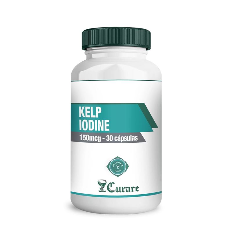 Kelp Iodine 150mcg Curare - 30 Cápsulas